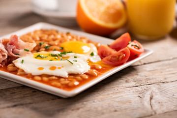 Deliciuos english breakfast