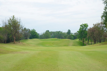 Obraz na płótnie Canvas Golf course landscape