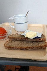 Bread is healthy cheap and nutritious to use as a garnish for many foods