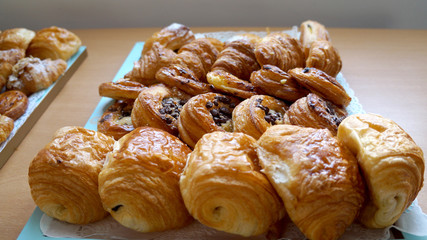 delicious appetizing pastries