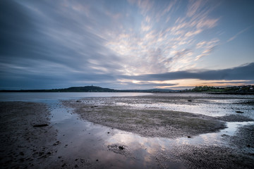 Scrabo Tower Newtownards Sunset