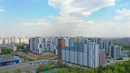 Fototapeta premium DJI_Moscow Butovo Flight