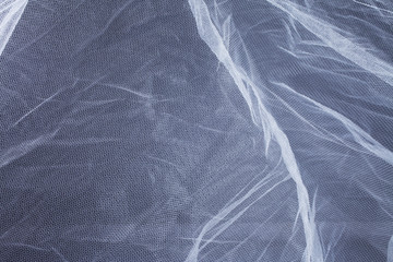 Abstract tulle background, studio shot.