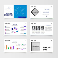This template is the best as a business presentation, used in marketing and advertising, flyer and banner, the annual report. Elements on a dark grey background