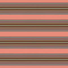 rosy brown, dark slate gray and dark salmon colored lines in a row. repeating horizontal pattern. for fashion garment, wrapping paper, wallpaper or online web design
