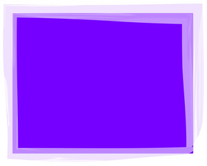 frame rectangle lilac brush stroke