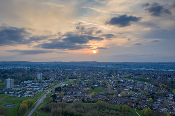 Panoramic Cityscape