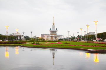 Russia, Moscow, July 28, 2018. Exhibition of Achievements of National Economy. VDNH