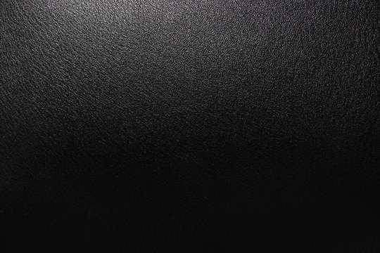 texture of black leather