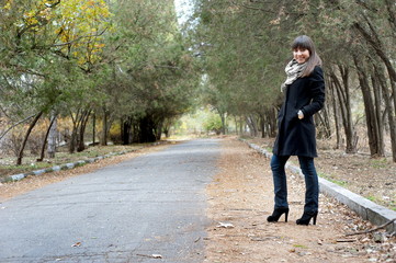 Fototapeta premium Beautiful girl