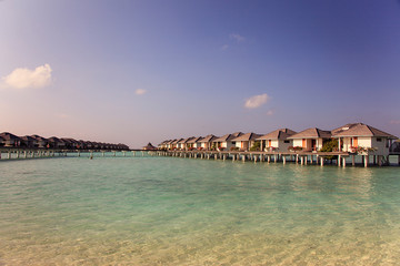 The Sea of the Maldives, Ari Atoll, wonderful landscape