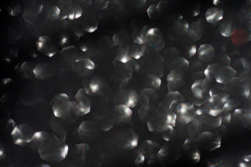 Abstract images and textures surface pattern design bright glitter geometry octagon bokeh of Light...