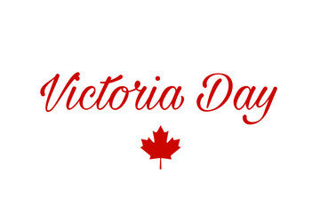 Fototapeta na wymiar Vector Illustration to Celebrate Victoria Day. 