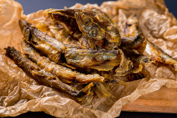 deep fried fish. Fish Chips