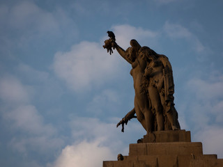 monument on sunny day