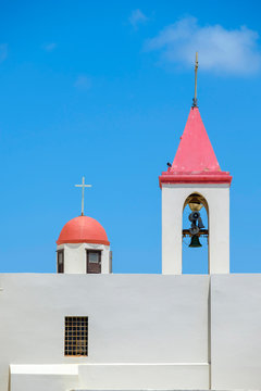 Israel, North District, Upper Galilee, Acre (Akko). Church of St. John the Baptist in the old city.