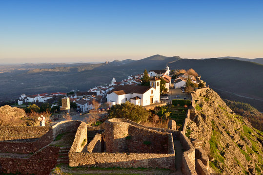 The 9th century village of Marvao with Arab origin. Portugal