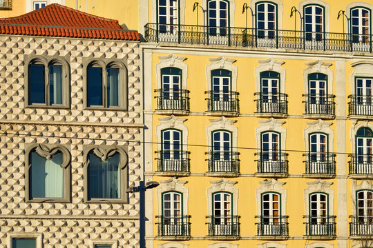 Casa dos Bicos, a 16th century house, now home to the Jose Saramago Foundation, the 1998 Literature Nobel Prize. Lisbon, Portugal