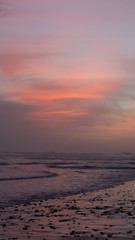 Fototapeta premium sunset over sea
