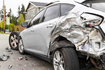 Serious car crash