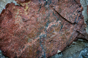 Texture of natural wild stone