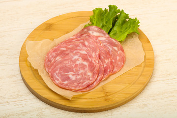 Sliced sausage