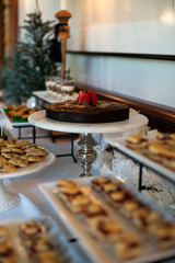Holiday dessert table