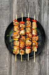 Appetizer chicken kebab