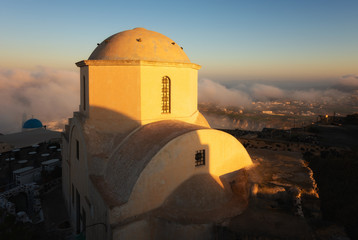 Pyrgos Church, Santorini, Greece, Europe
