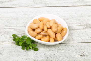 Baked white bean