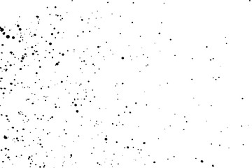 Splatter background. Black calligraphy ink splats. Spray paint drops. grunge ink paint splats, blots and splashes . Grunge distress calligraphy ink stains. Black ink blow explosion. Vector.