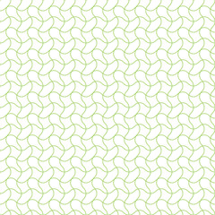 Fototapeta premium Seamless cross pattern in green color. For banknote, money design, currency, note, check or cheque, ticket, reward. Vector .