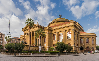 Teatro Massimo in Palermo  Sizilien