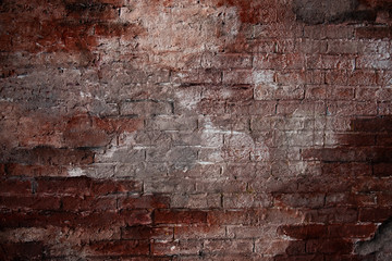 Grunge brick wall. Abstract background.