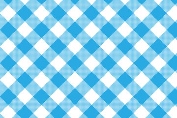 Gingham pattern. Texture from rhombus/squares for - plaid, tablecloths, clothes, shirts, dresses, paper, bedding, blankets, quilts and other textile products. Vector illustration EPS 10