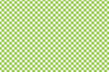 Green Gingham pattern. Texture from rhombus/squares for - plaid, tablecloths, clothes, shirts, dresses, paper, bedding, blankets, quilts and other textile products. Vector illustration EPS 10