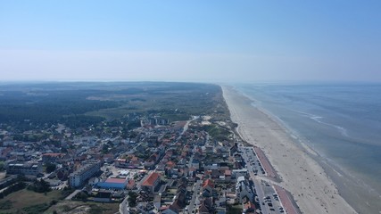 Fototapeta premium baie de Somme, d'Authie et parc du Marquenterre