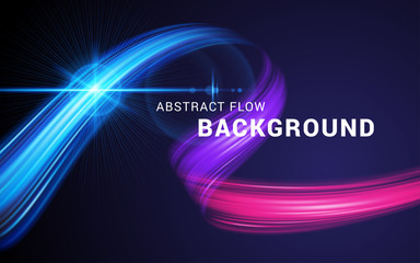 Modern colorful flow abstract background vector illustration.