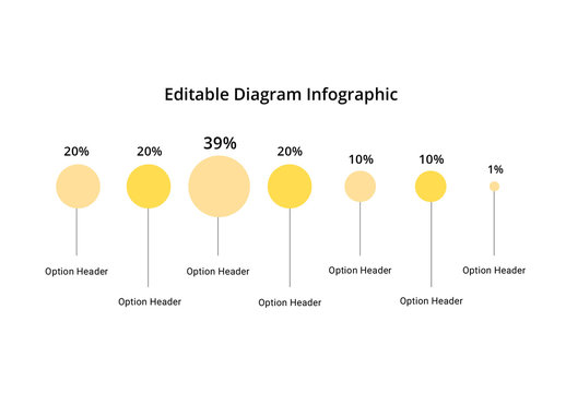 Yellow Circle Diagram Infographic