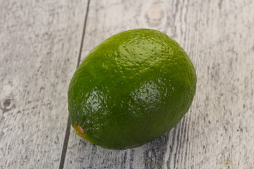 Ripe green lime