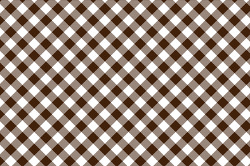 Gingham pattern. Texture from rhombus/squares for - plaid, tablecloths, clothes, shirts, dresses, paper, bedding, blankets, quilts and other textile products. Vector illustration EPS 10