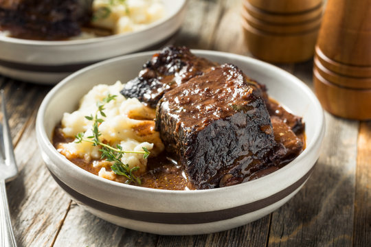 Homemade Braised Beef Short Ribs