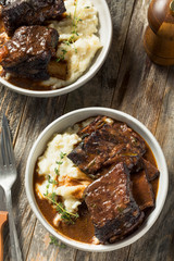 Homemade Braised Beef Short Ribs