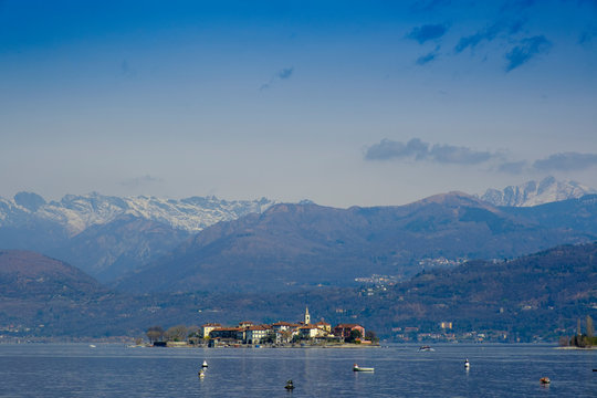 Italy, Piedmont, Lake Maggiore, Stresa, Isola dei Pescatori