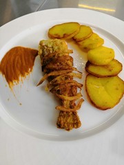 food on a plate