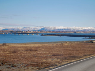 Driving in a rural road