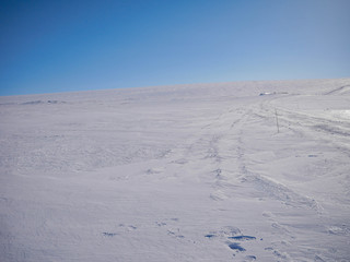 Fototapeta na wymiar Beautiful landscape of Ice field