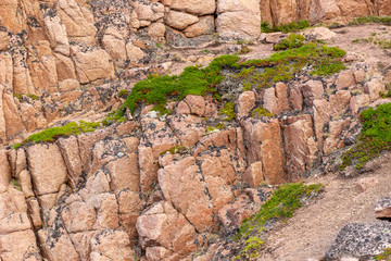 Fototapeta premium Stones texture and background. Rock texture