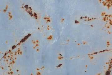 Rostige blaue Metallfläche Hintergrundstruktur  Struktur Textur