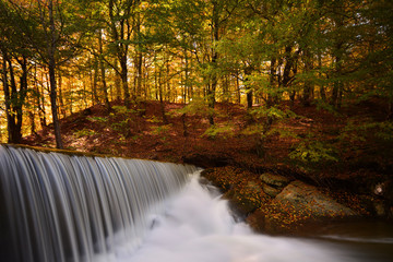 suuctu waterfall in Turkey Bursa